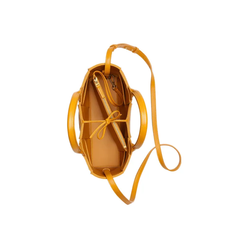 Bottega Veneta Arco Intreccio Tote Bag Mini Cob-2