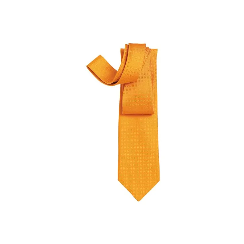 HERMES Ties Men Yellow-0