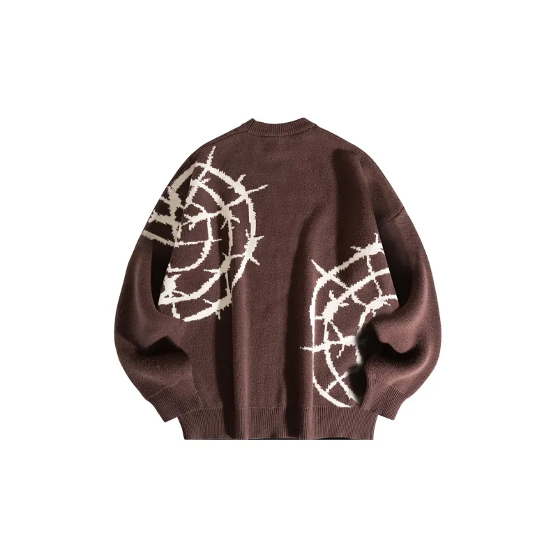 F.K.V.A Loose Fit Sweater Spring Autumn And Winter Unisex-6