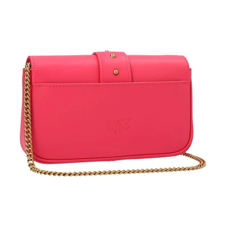 PINKO Calfskin Crossbody Bag Shoulder Bag Women's Red-1