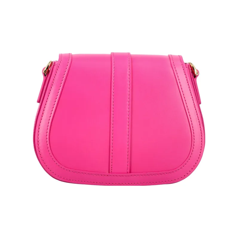 FANSIZHE Greca Goddess Cow Leather Crossbody Bag Shoulder Bag Women's Bright Pink-3