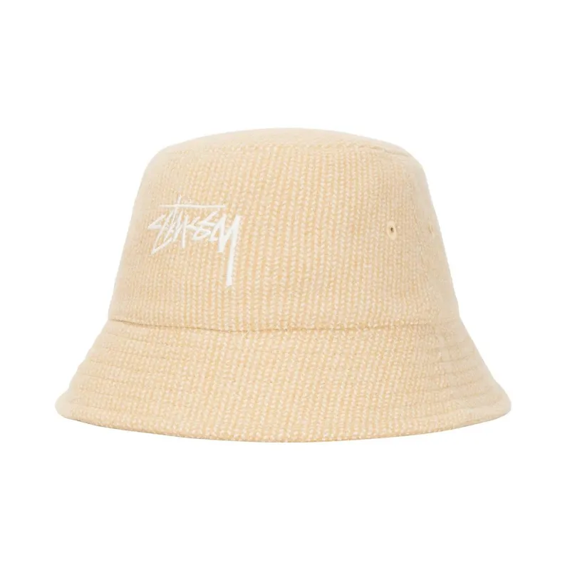 Stussy Zig Zag Stock Bucket Hat-0