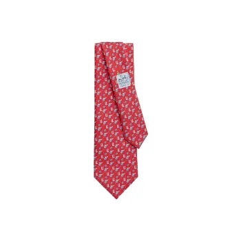 HERMES Ties Men Red