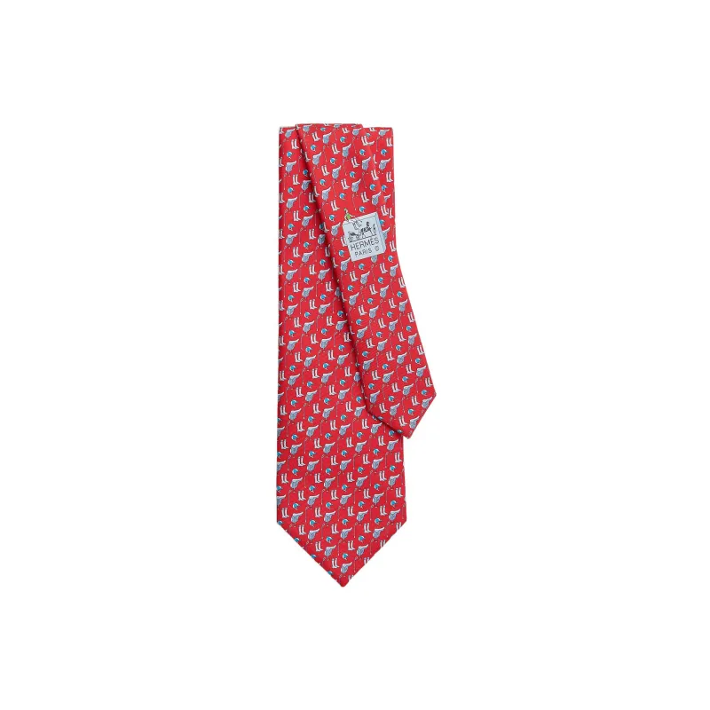 HERMES Ties Men Red-0