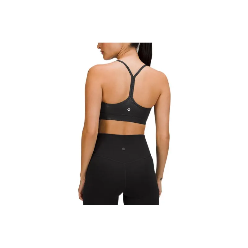 Lululemon Flow Y Yoga Underwear Women's Radiation Foil Printing Black-1