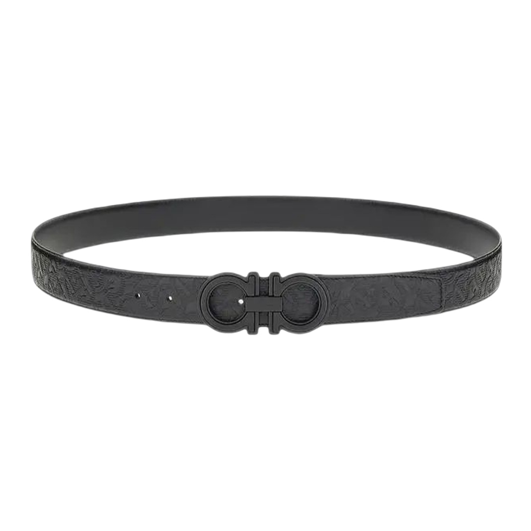 Ferragamo Leather Belts Men Black - POIZON