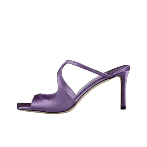 Jimmy Choo Anise Slide Slippers Women's Purple