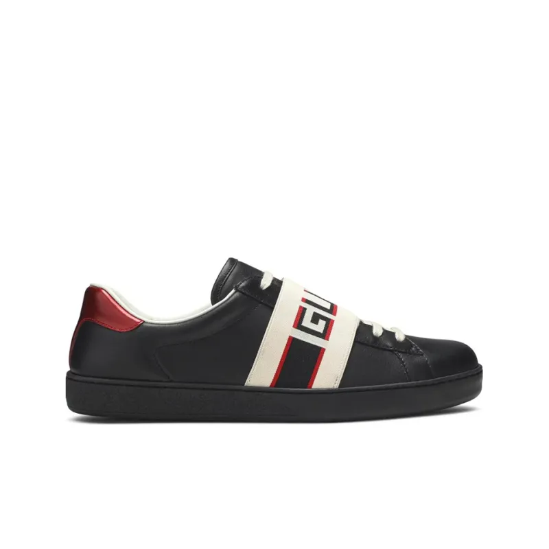 GUCCI Ace Stripe Black-1