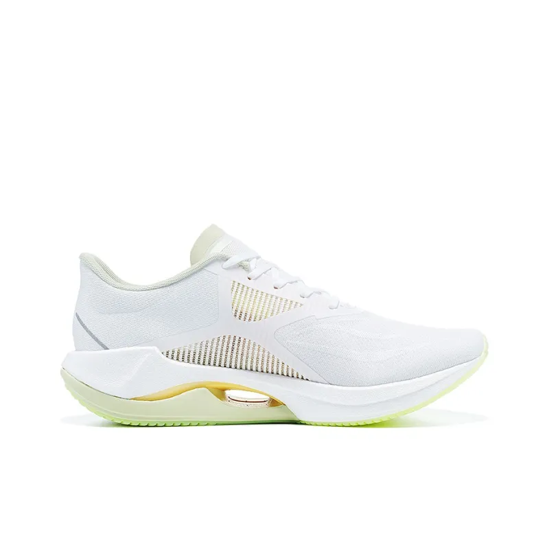 LiNing Super Light 20 Abrasion Resistant Breathable Low Top Casual Running Shoes Women's White-1