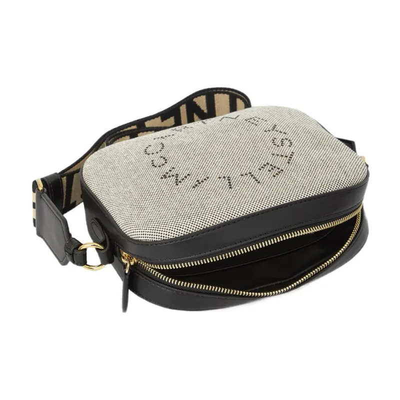 Stella McCartney Cotton Canvas With Leather Canvas Bag, Camera Bag, Crossbody Bag, Shoulder Bag Women's-3