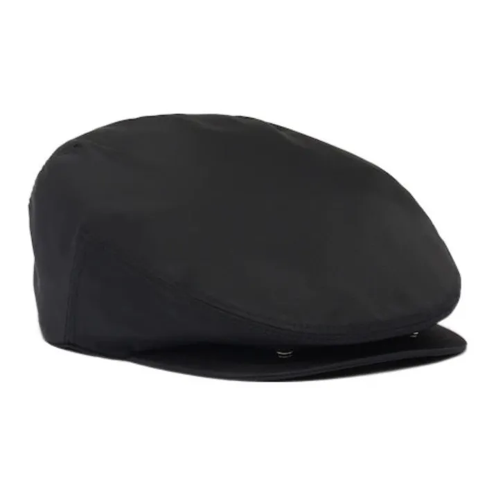 PRADA Re-Nylon Flat Cap-0