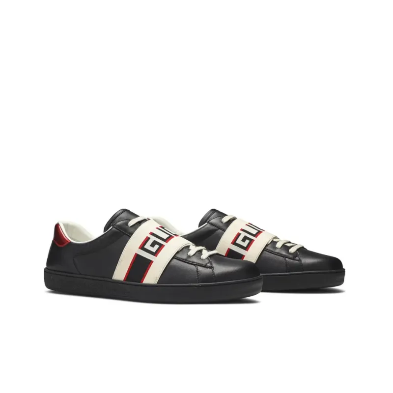 GUCCI Ace Stripe Black-2