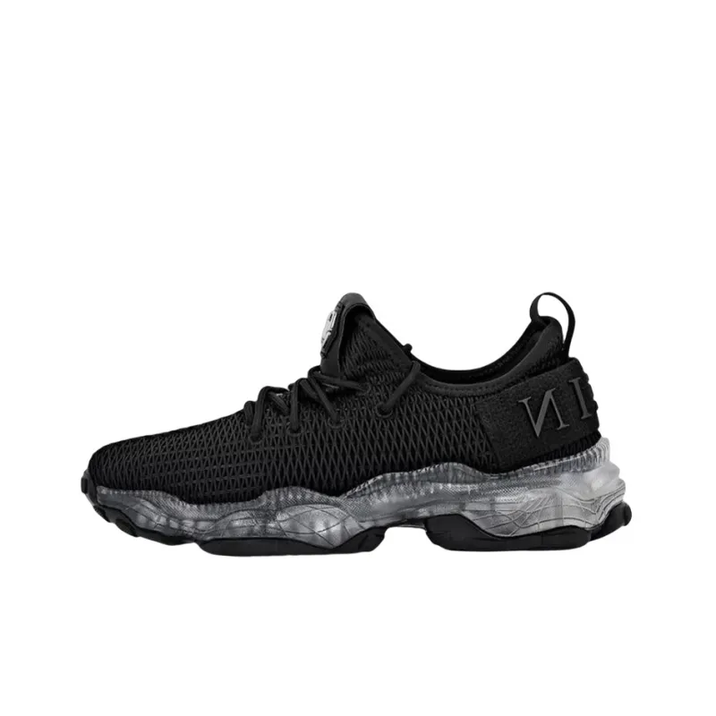 PHILIPP PLEIN Low Top Sports Casual Shoes Men's Black-0