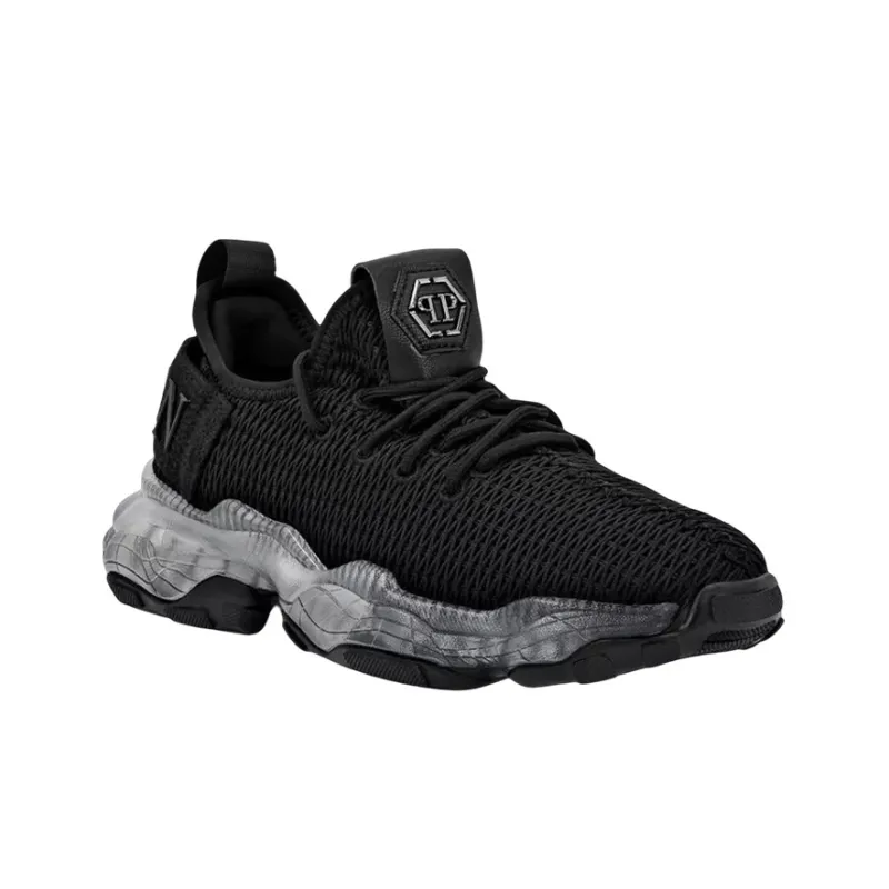 PHILIPP PLEIN Low Top Sports Casual Shoes Men's Black-2