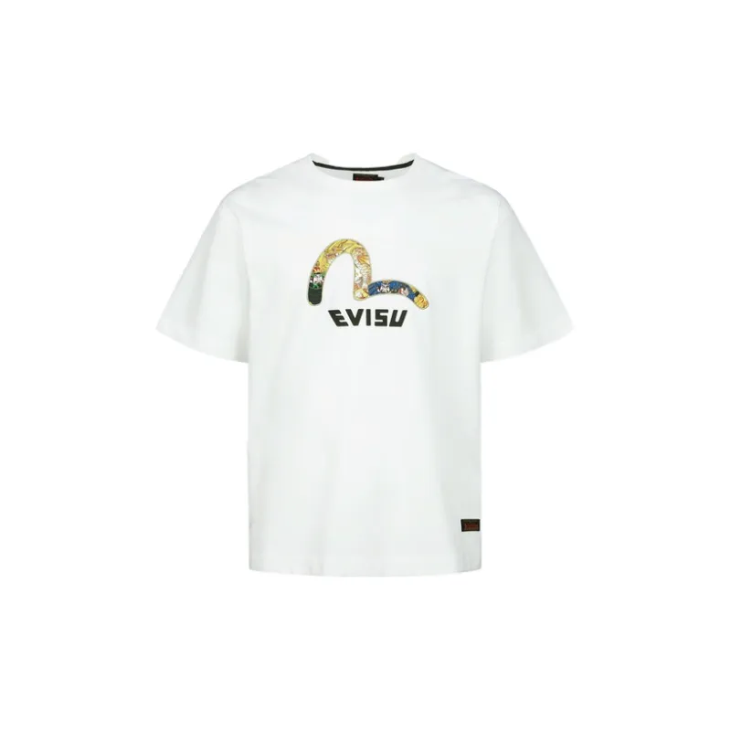 EVISU T Shirts Men White-1