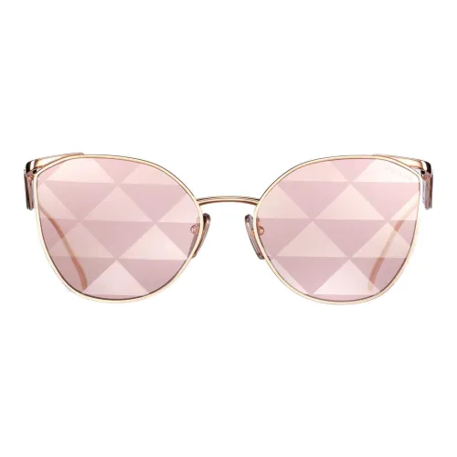 PRADA Sunglasses Women's Pink Gold