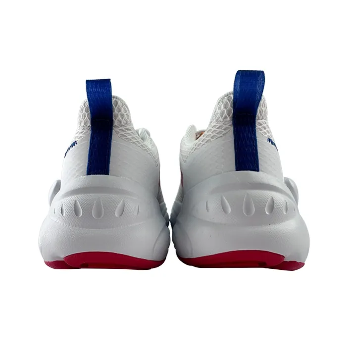 361° Casual Shoes Men Low Top 361 Degrees White/Magma Red-3