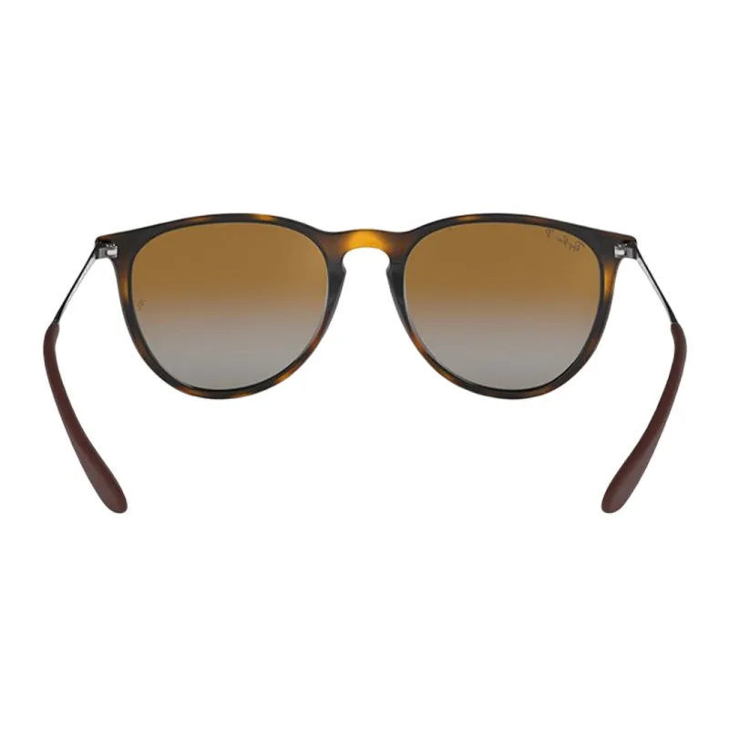 RayBan Plate Frame Oval Polarized Sunglasses Unisex Brown-3