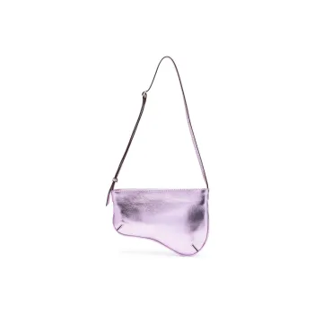 Manu Atelier Leather Handbag, Shoulder Bag Women's Pink