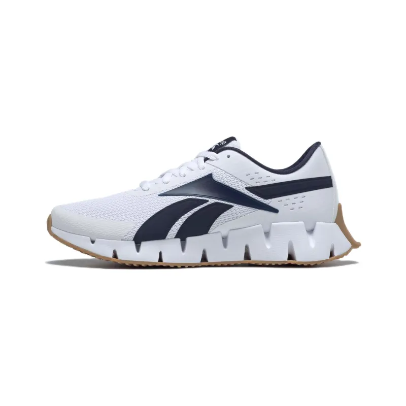 Reebok Anti-Slip Wear-Resistant Low-Top Athletic Shoes Men's White Black Brown-0