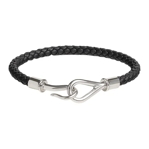 HERMES Bracelets Unisex Black