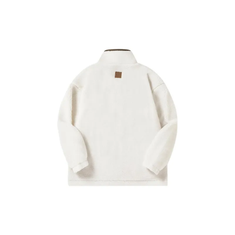 PEAK Velvet Jackets Unisex White-1