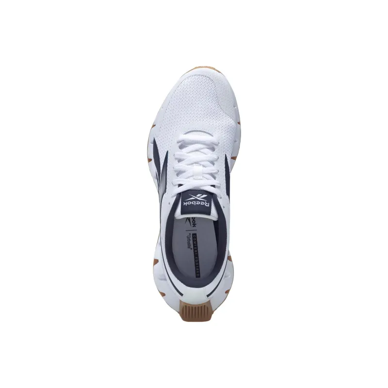 Reebok Anti-Slip Wear-Resistant Low-Top Athletic Shoes Men's White Black Brown-2