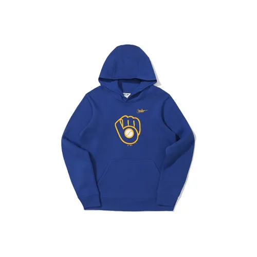 Mlb X Nike Sweatshirts Unisex Blue