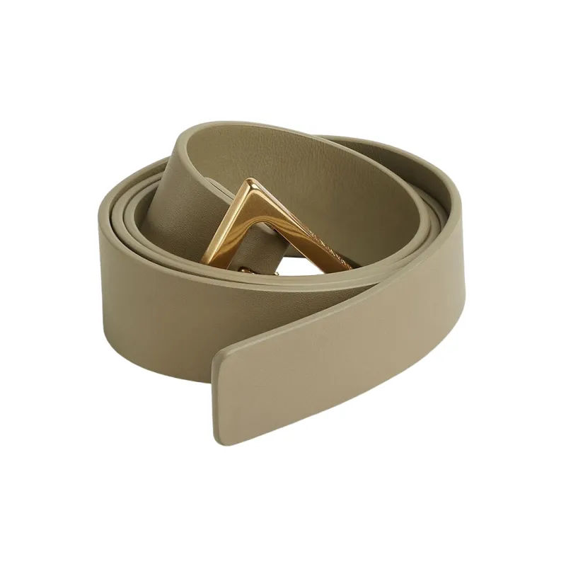 Bottega Veneta Triangular Buckle Belt-1