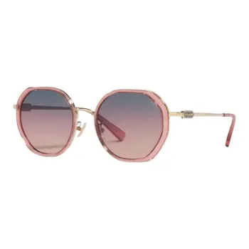 COACH Sunglasses Unisex Pink/Gold