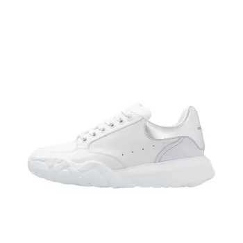 Alexander McQueen Court Trainer 'White Silver' Women's