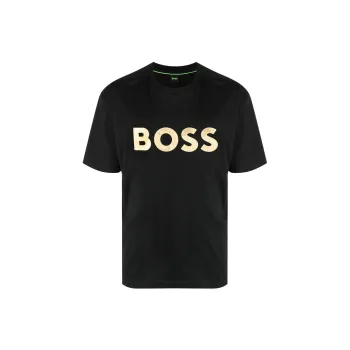 HUGO BOSS SS23 T Shirt Men's Dark Black