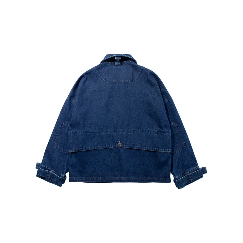 Prth Promethean Denim Jackets Unisex Blue-1