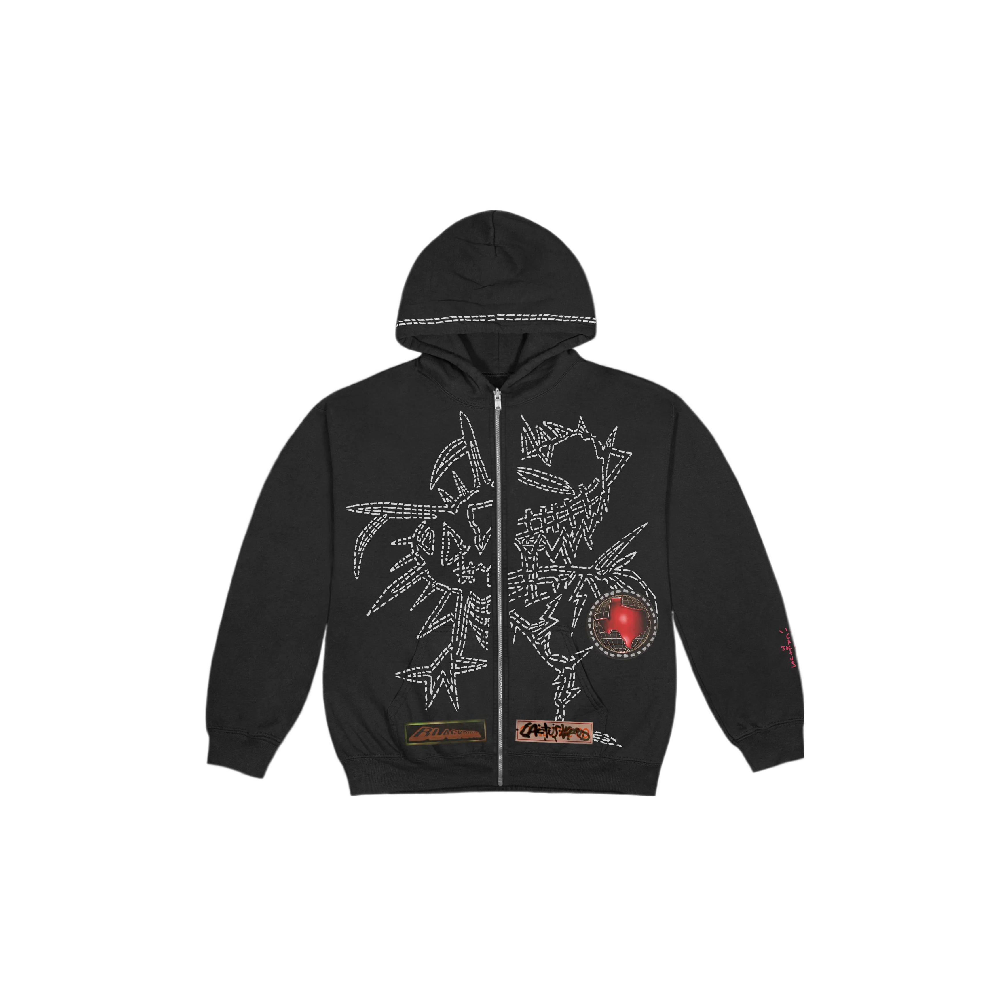 Travis Scott fragment zip up store hoodie