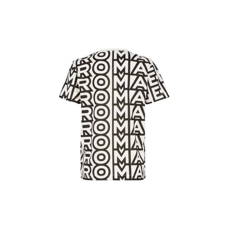 FENDI By Marc Jacobs Two tone Cotton T Shirt Multicolor-1