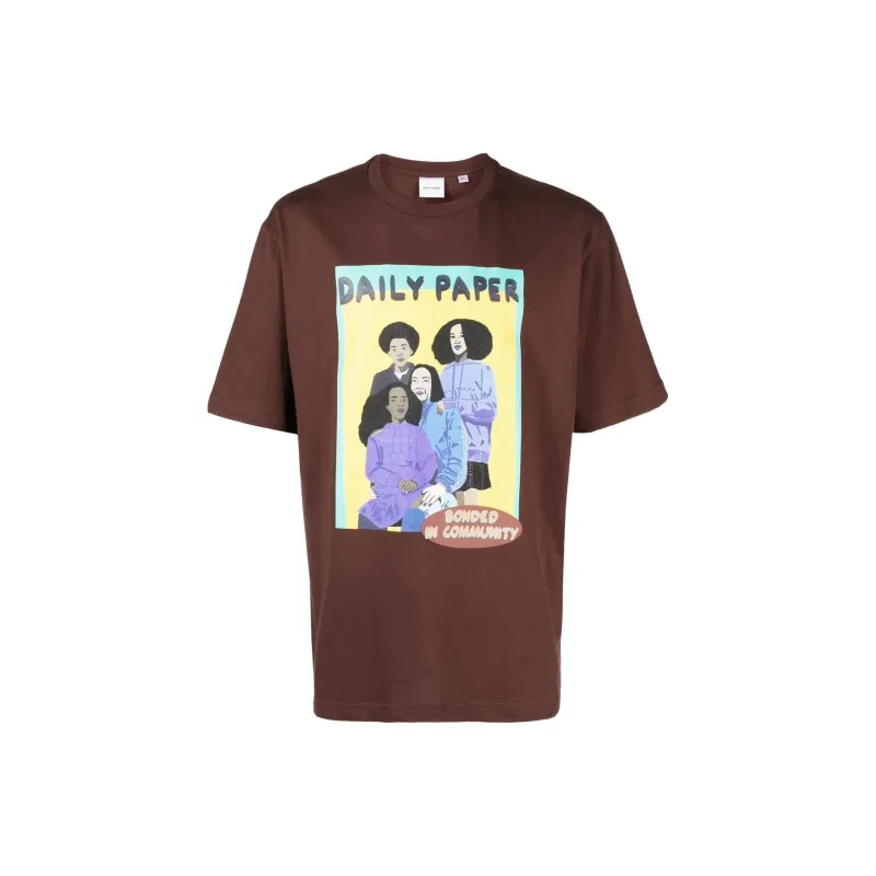 Daily Paper FW22 T-Shirt Men's Brown-0