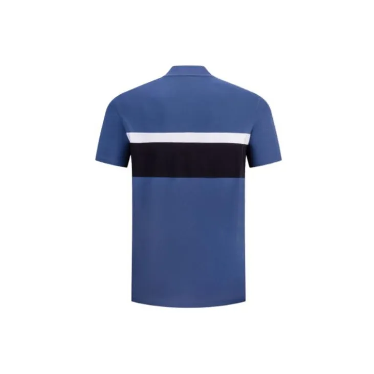 ARMANI EXCHANGE Polo Shirts Men Blue-1