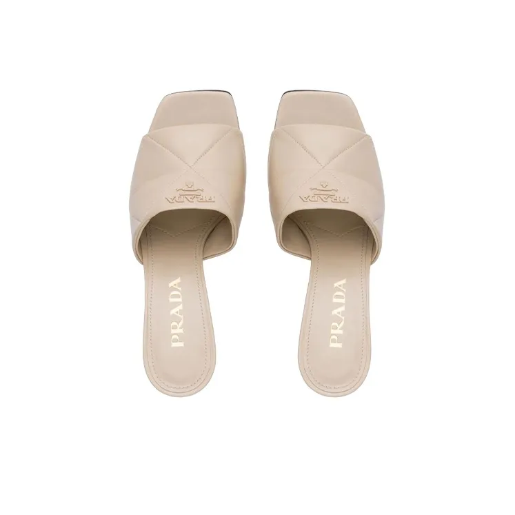 PRADA Stylish Sandals Women's Beige-3