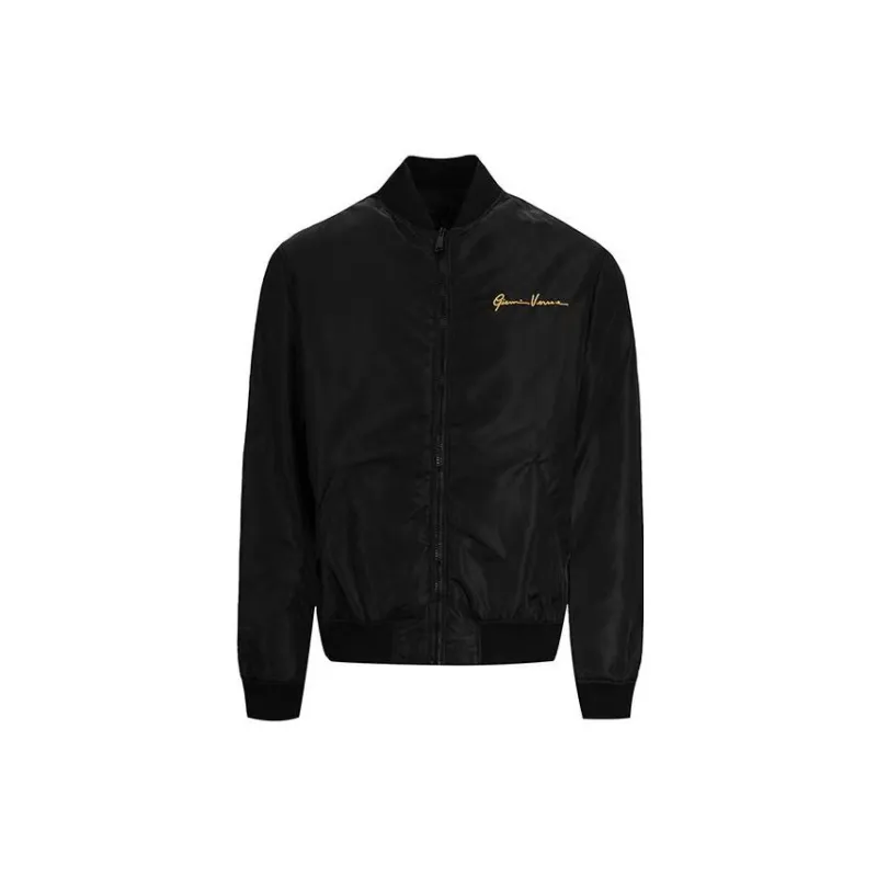 VERSACE Puffer Jacket Men's Black-1