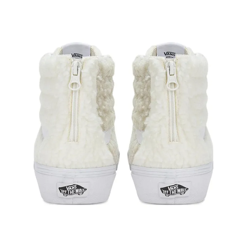 Vans SK8 Hi 'White Grey'-4