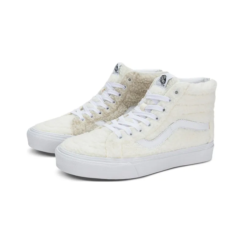 Vans SK8 Hi 'White Grey'-1