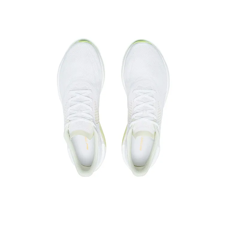 LiNing Super Light 20 Abrasion Resistant Breathable Low Top Casual Running Shoes Women's White-2