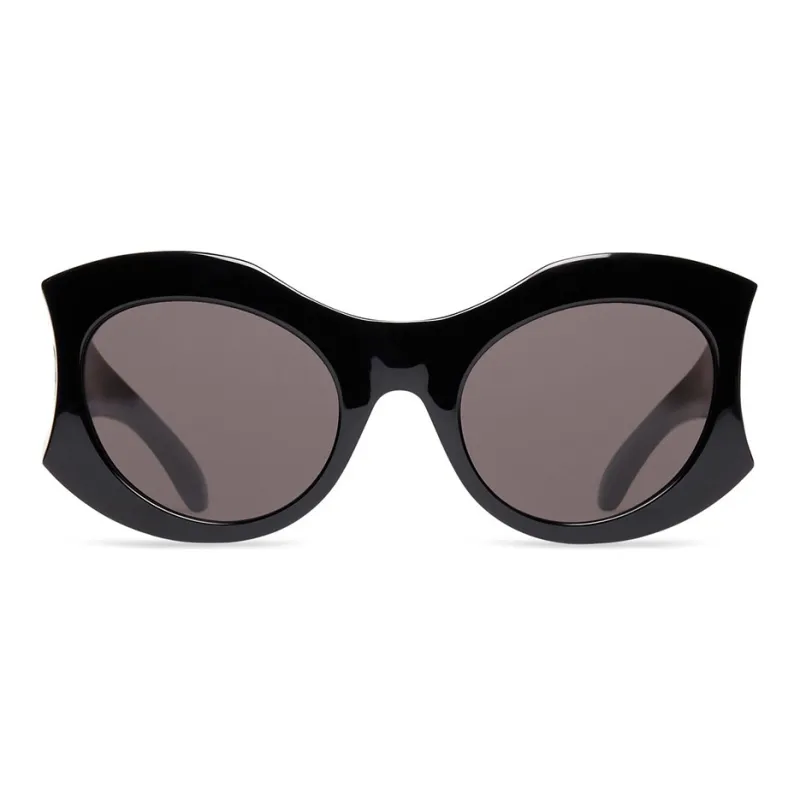 Balenciaga Hourglass Round Sunglasses-1