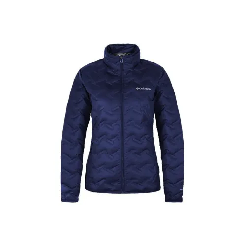 Columbia Down Jackets Women's Dark Blue