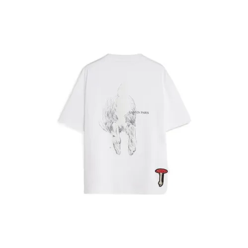 Lanvin SS23 BOTANICA T-Shirts Unisex White