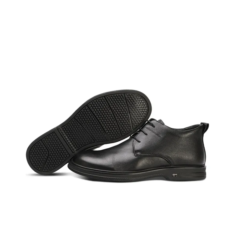 VICKI BROWN Jeans Dress Shoes Men Low Top Black-4