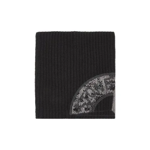 STONE ISLAND Knit Scarves Men Black