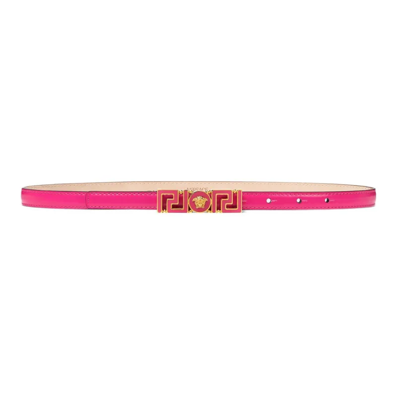 VERSACE Leather Belts Women's Pink-0