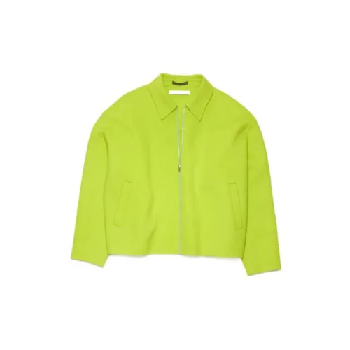 Acne Studios Jackets Men Lime Green