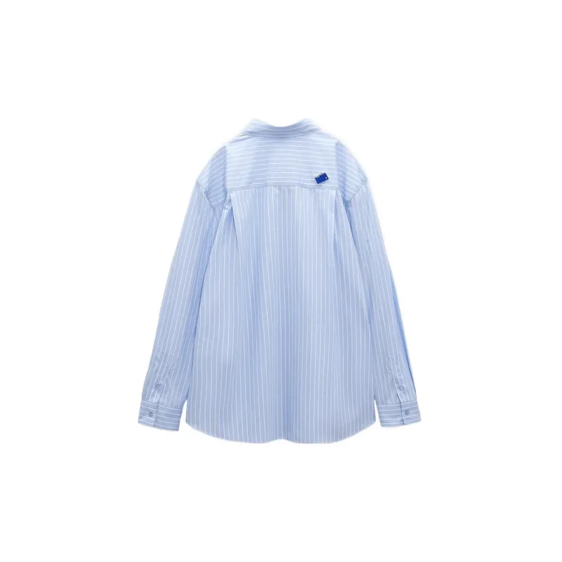 Zara X ADER ERROR ADER ERROR X Zara Shirts Unisex Blue-1